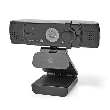 Webcam | Full HD@60fps / 4K@30fps | Autofocus | Microphone intégré | Noir