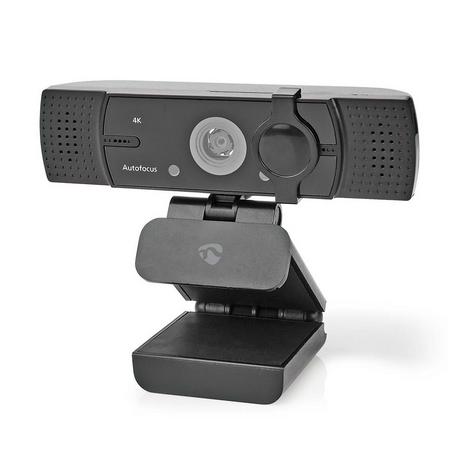 Nedis  Webcam | Full HD@60fps / 4K@30fps | Autofocus | Microphone intégré | Noir 
