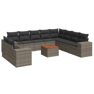 Garten sofagarnitur poly-rattan