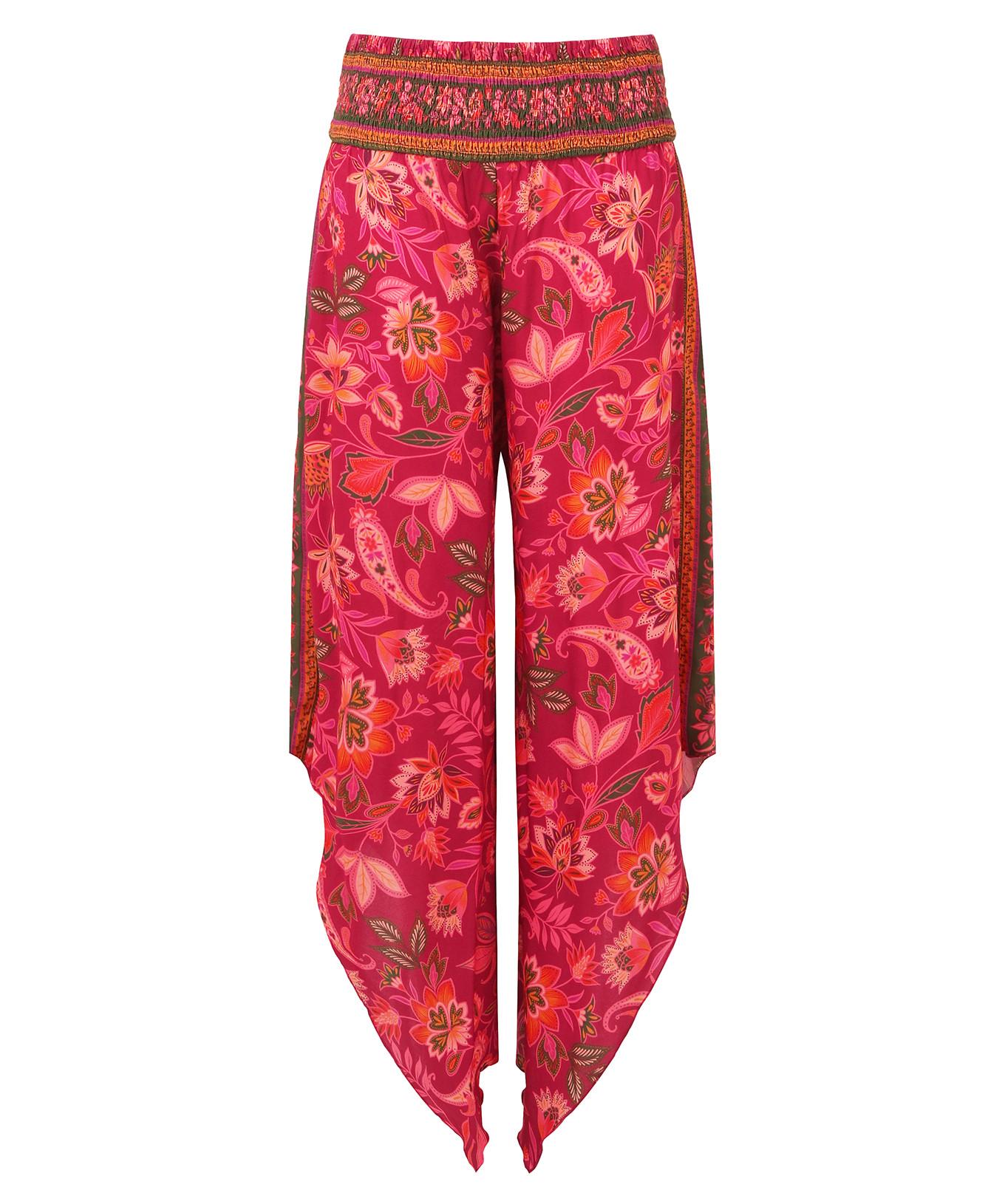Joe Browns Pantalon Détente Floral Bordures Contrastées  