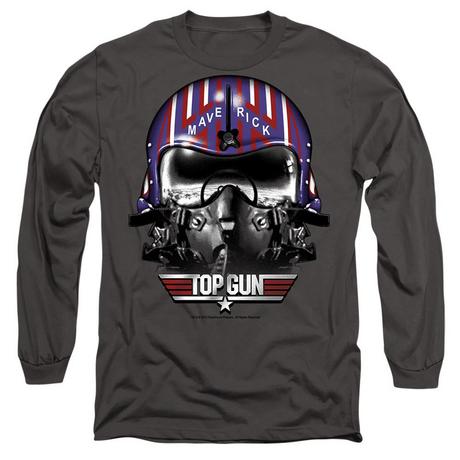 Top Gun Maverick Bedrucktes Langarm T-Shirt  