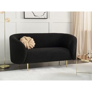 Beliani 2 Sitzer Sofa aus Bouclé Klassisch LOEN  