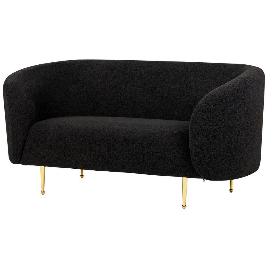 Beliani 2 Sitzer Sofa aus Bouclé Klassisch LOEN  