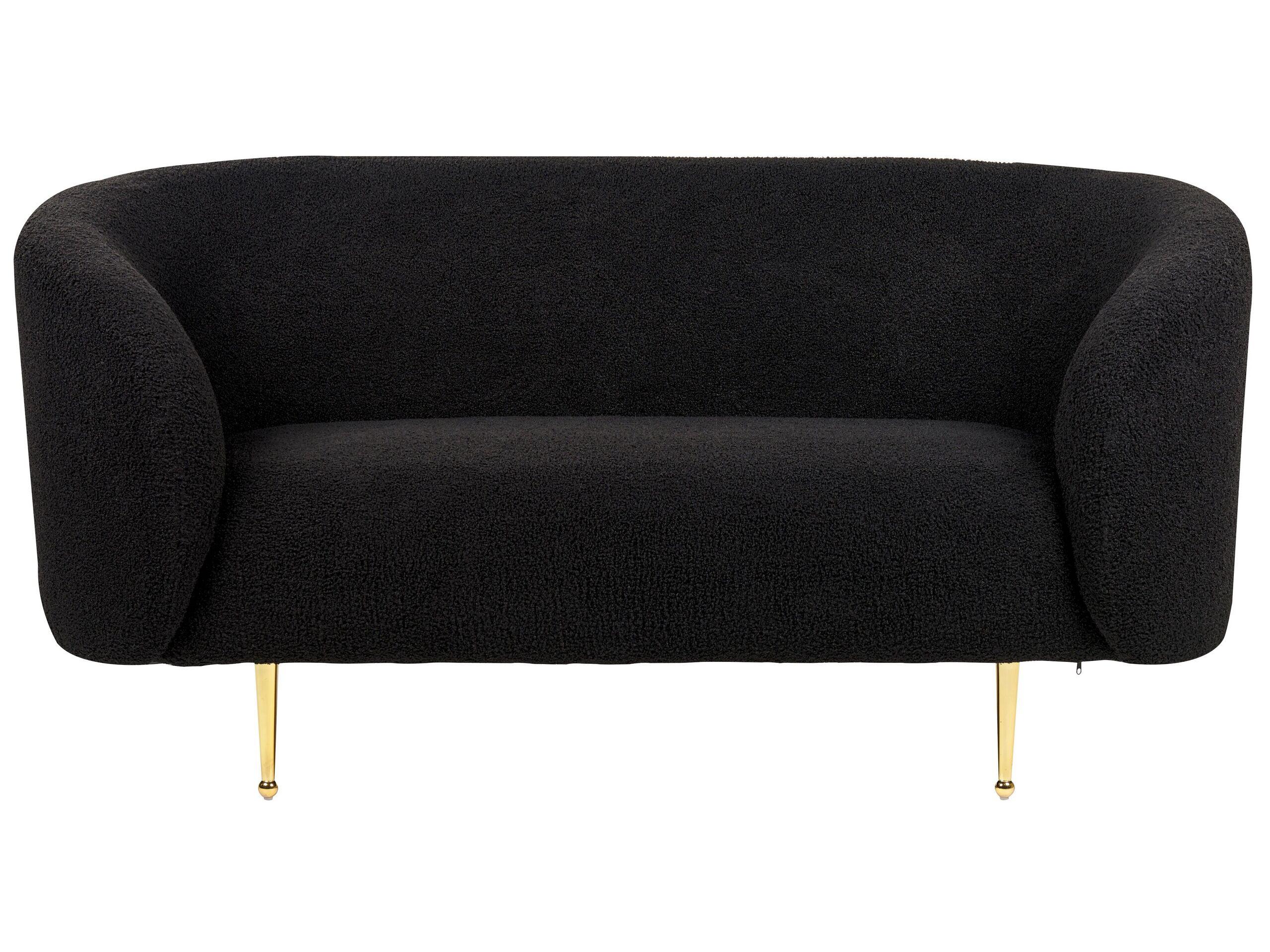 Beliani 2 Sitzer Sofa aus Bouclé Klassisch LOEN  