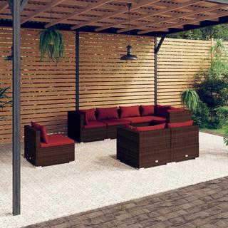 VidaXL Garten lounge set poly-rattan  