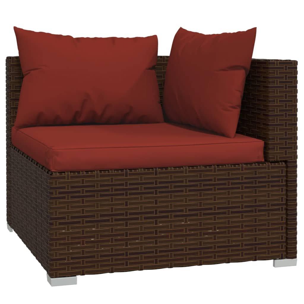 VidaXL Garten lounge set poly-rattan  