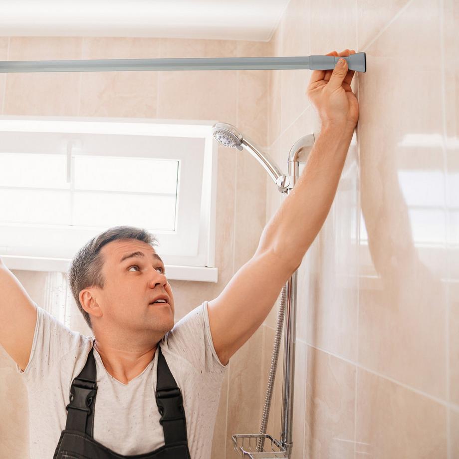 Northix  Teleskopstange aus Edelstahl, 