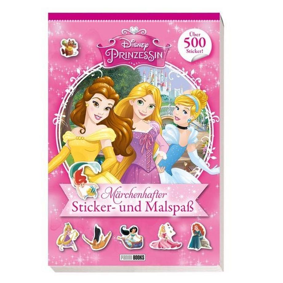 Panini  Disney Prinzessin: Märchenhafter Sticker- und Malspaß 