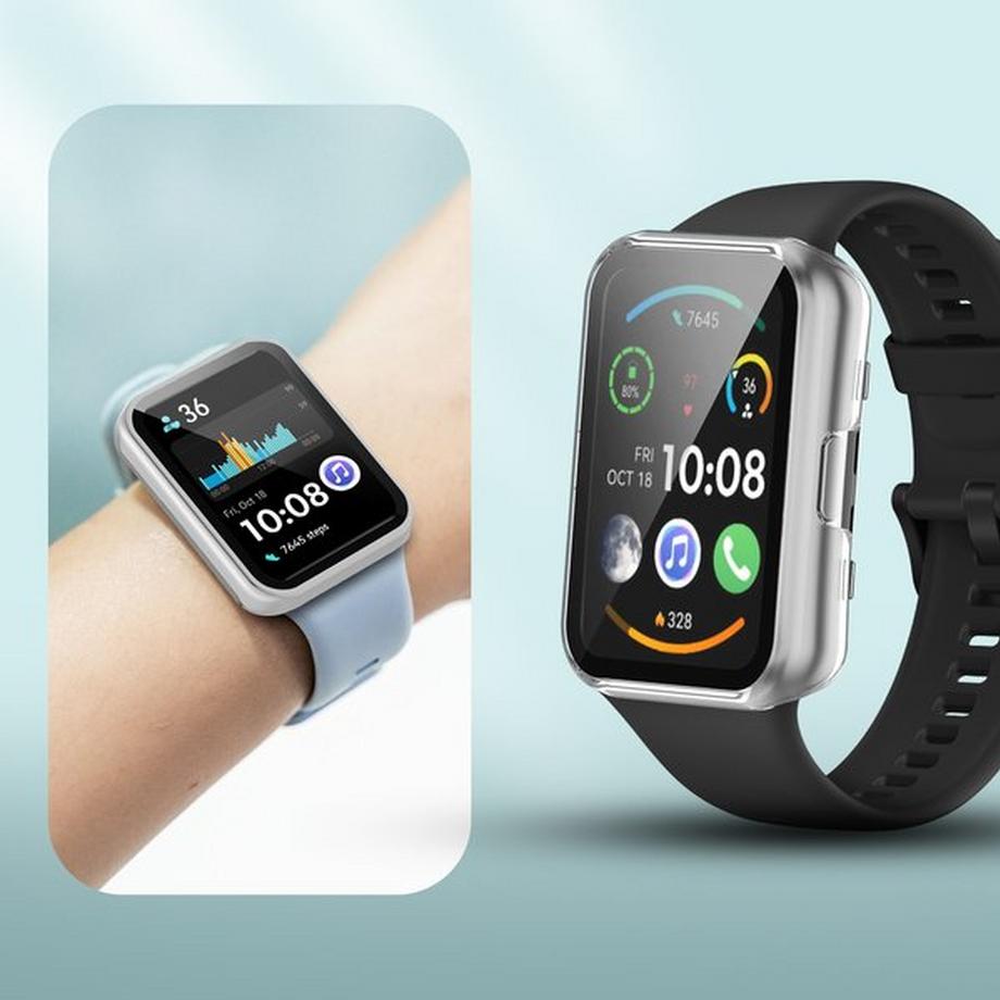 Avizar  Huawei Watch Fit 2 Hülle Transparent 
