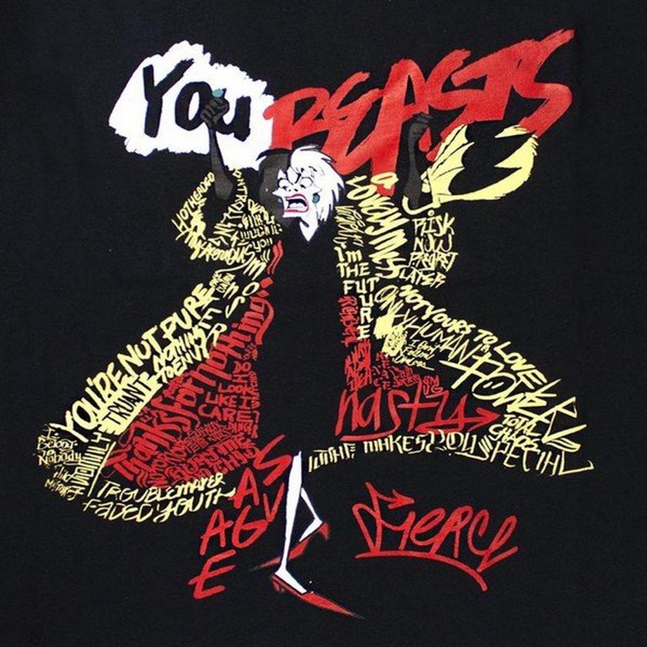 101 Dalmatians You Beasts Cruella de Vil Pyjama  