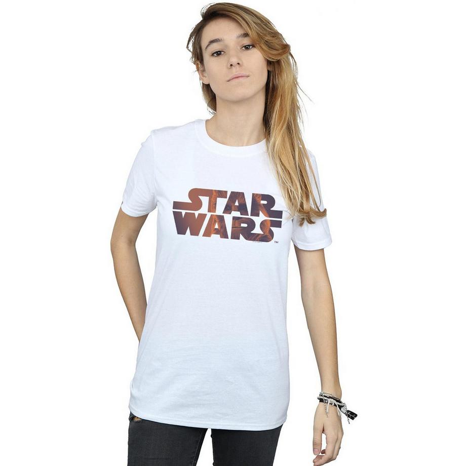 STAR WARS Star Wars Logo T-Shirt Maniche Corte  