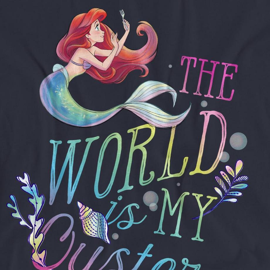 The Little Mermaid  World Is My Oyster T-Shirt 