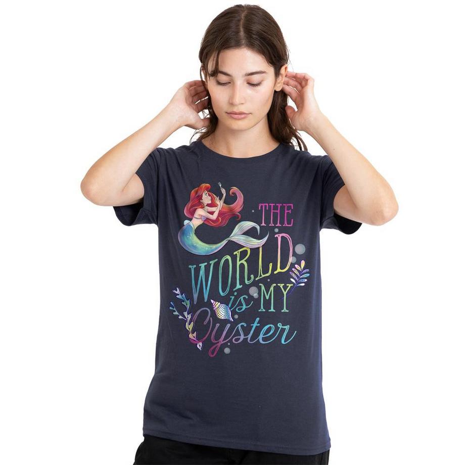 The Little Mermaid  World Is My Oyster T-Shirt 