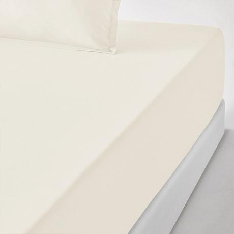 La Redoute Intérieurs Drap housse percale de coton bonnet 35 cm Scenario  