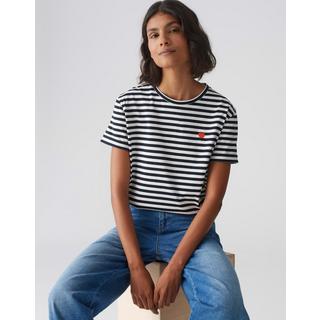 OPUS  T-shirt à rayures Serz stripe coupe droite 