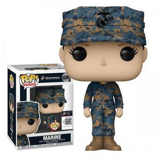 Funko  Funko Pop ! Military : Marines Female 1 - Camo 