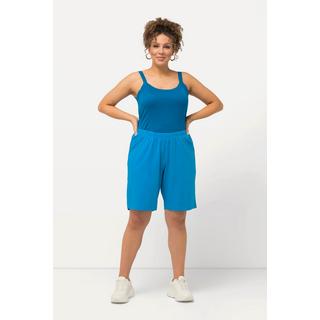 Ulla Popken  Short en jersey, poches et taille élastique 