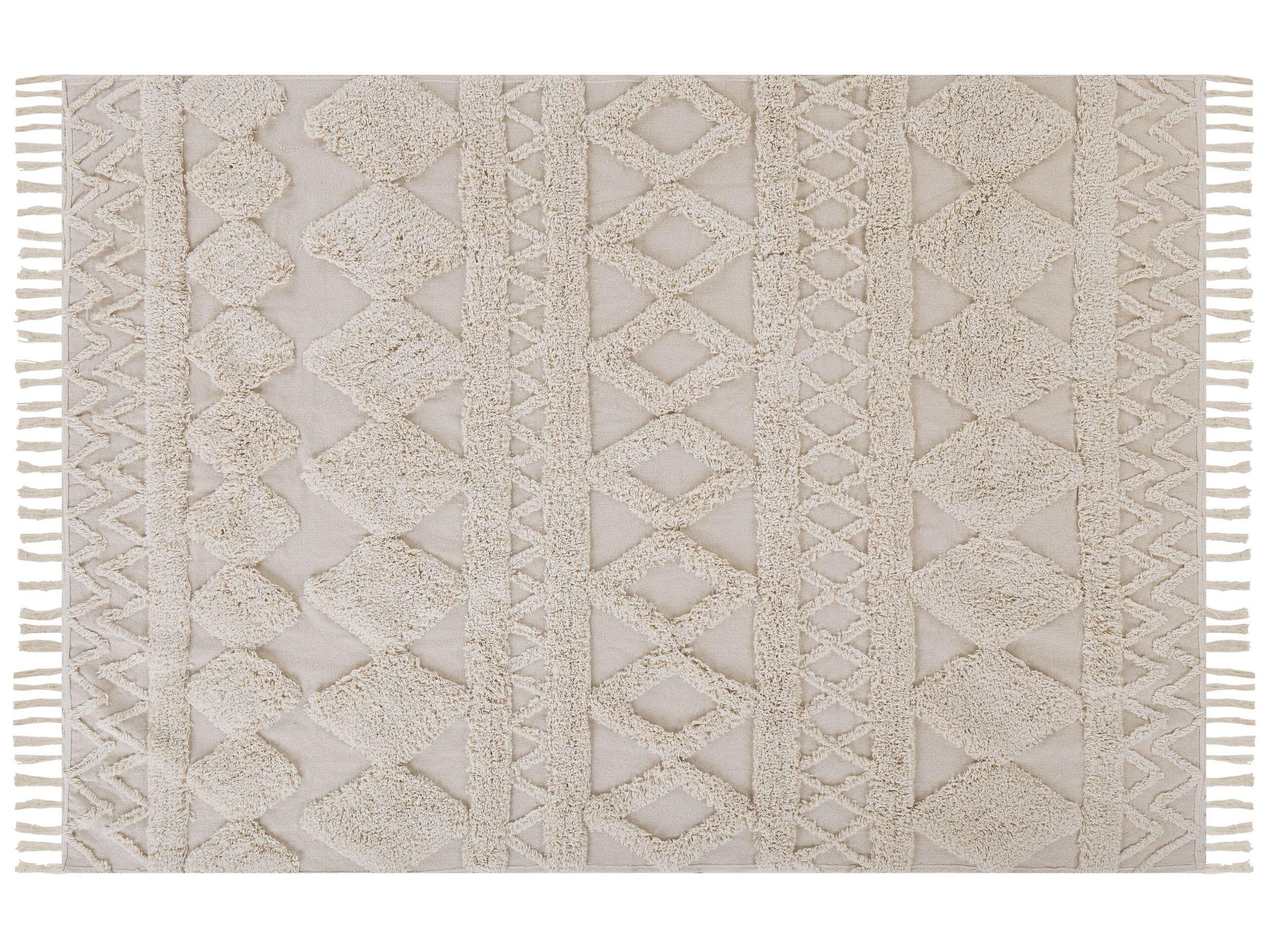 Beliani Tapis en Coton Boho DIDIM  