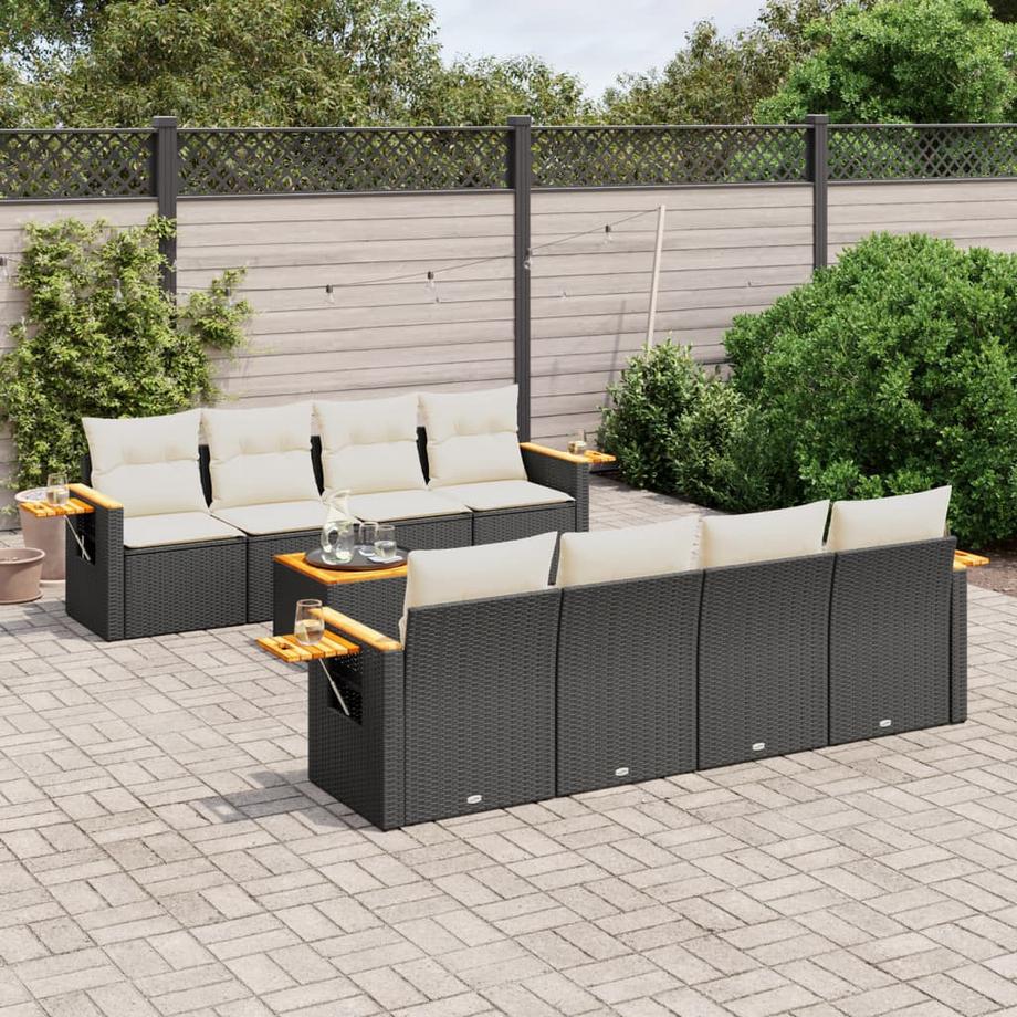 VidaXL Garten sofagarnitur poly-rattan  
