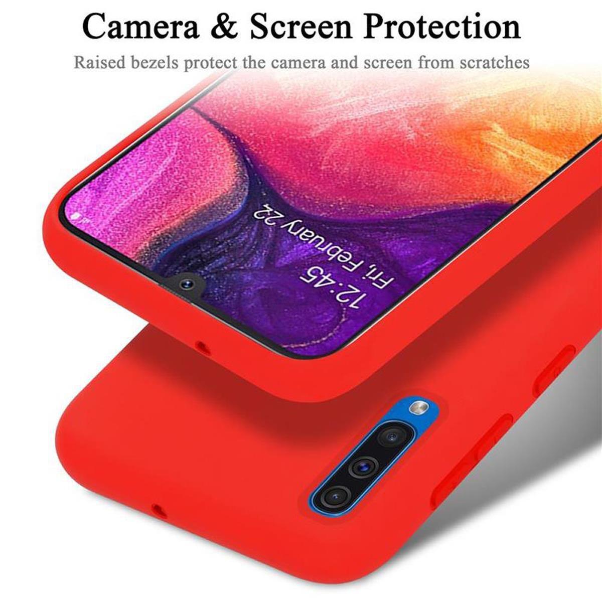 Cadorabo  Hülle für Samsung Galaxy A50 4G / A50s / A30s TPU Silikon Liquid 