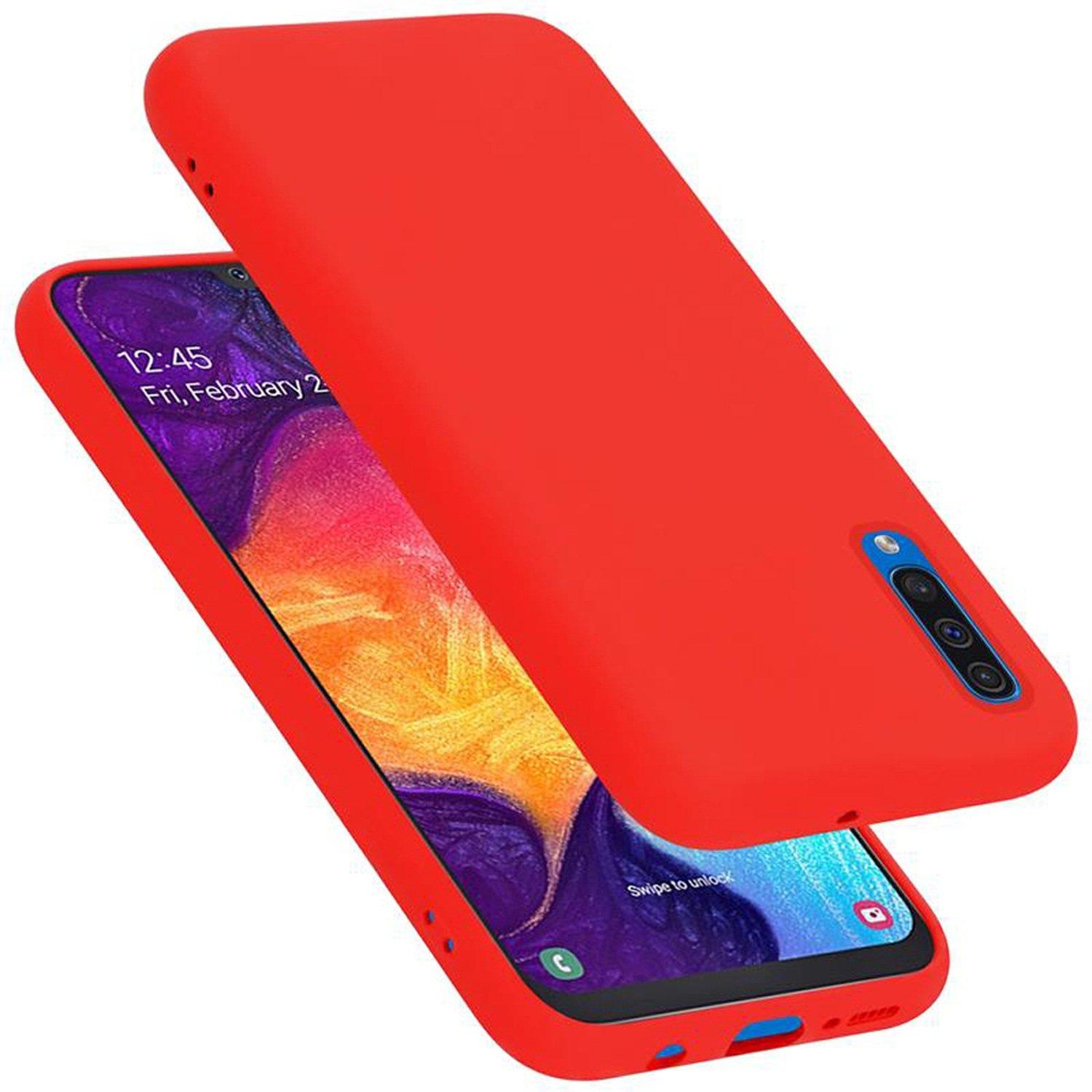 Cadorabo  Hülle für Samsung Galaxy A50 4G / A50s / A30s TPU Silikon Liquid 