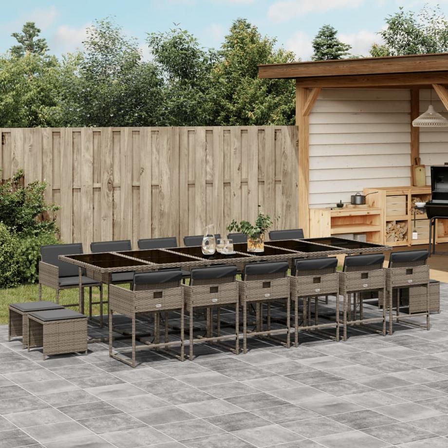 VidaXL Garten essgruppe poly-rattan  