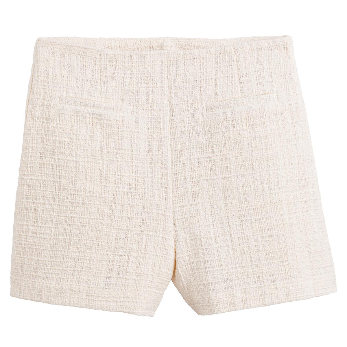 La Redoute Collections  HIgh-Waist-Shorts aus Tweed 