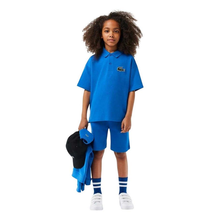 LACOSTE  Maglietta Polo Vestibilità Rilassata Logo Maniche Corte 