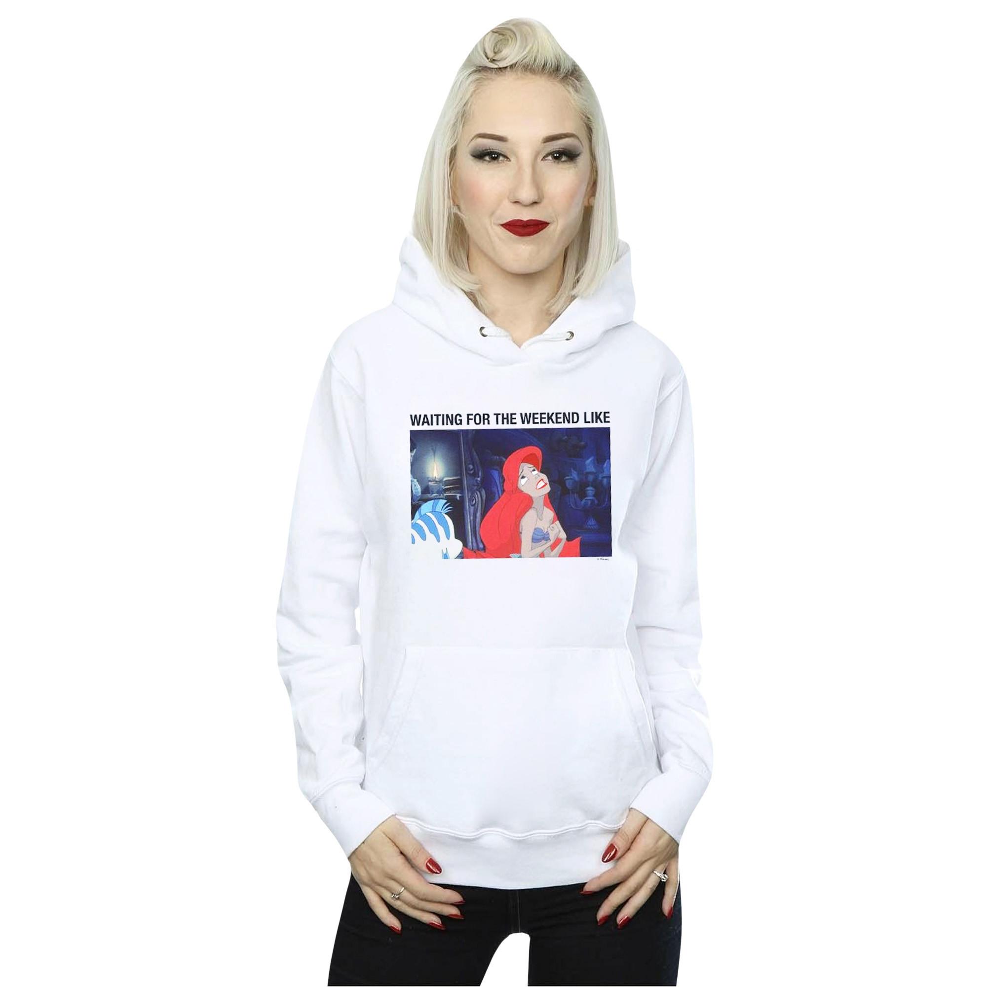 Disney The Little Mermaid Waiting For The Weekend Sweat à capuche  