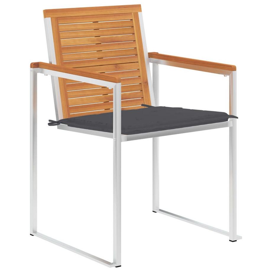 VidaXL Chaise de jardin bois d'acacia  