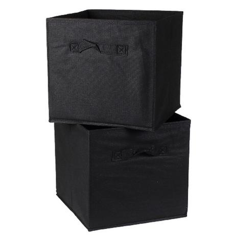 Calicosy Cube de rangement intissé 28x28cm - Lot de 2  