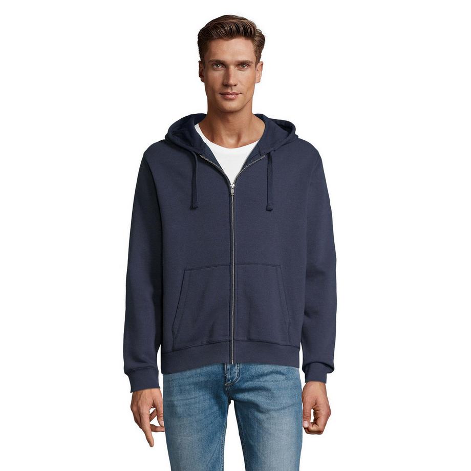 Spike Hoodie Mit Durchgehendem Reißverschluss
