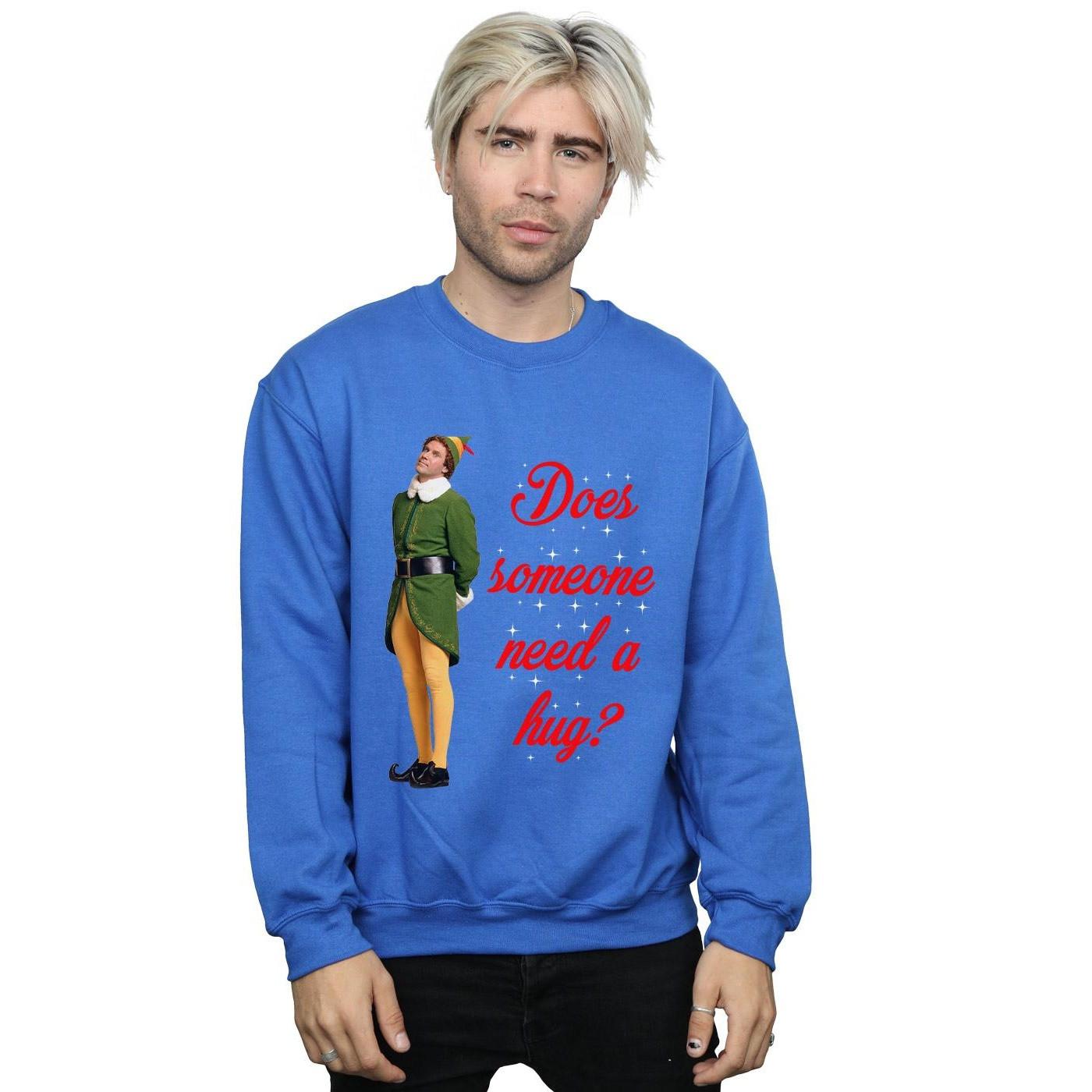 Elf Does Someone Need A Hug Sweatshirt  