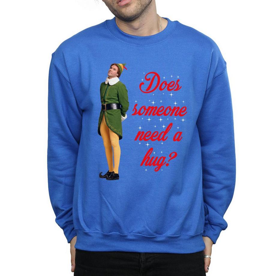 Elf Does Someone Need A Hug Sweatshirt  