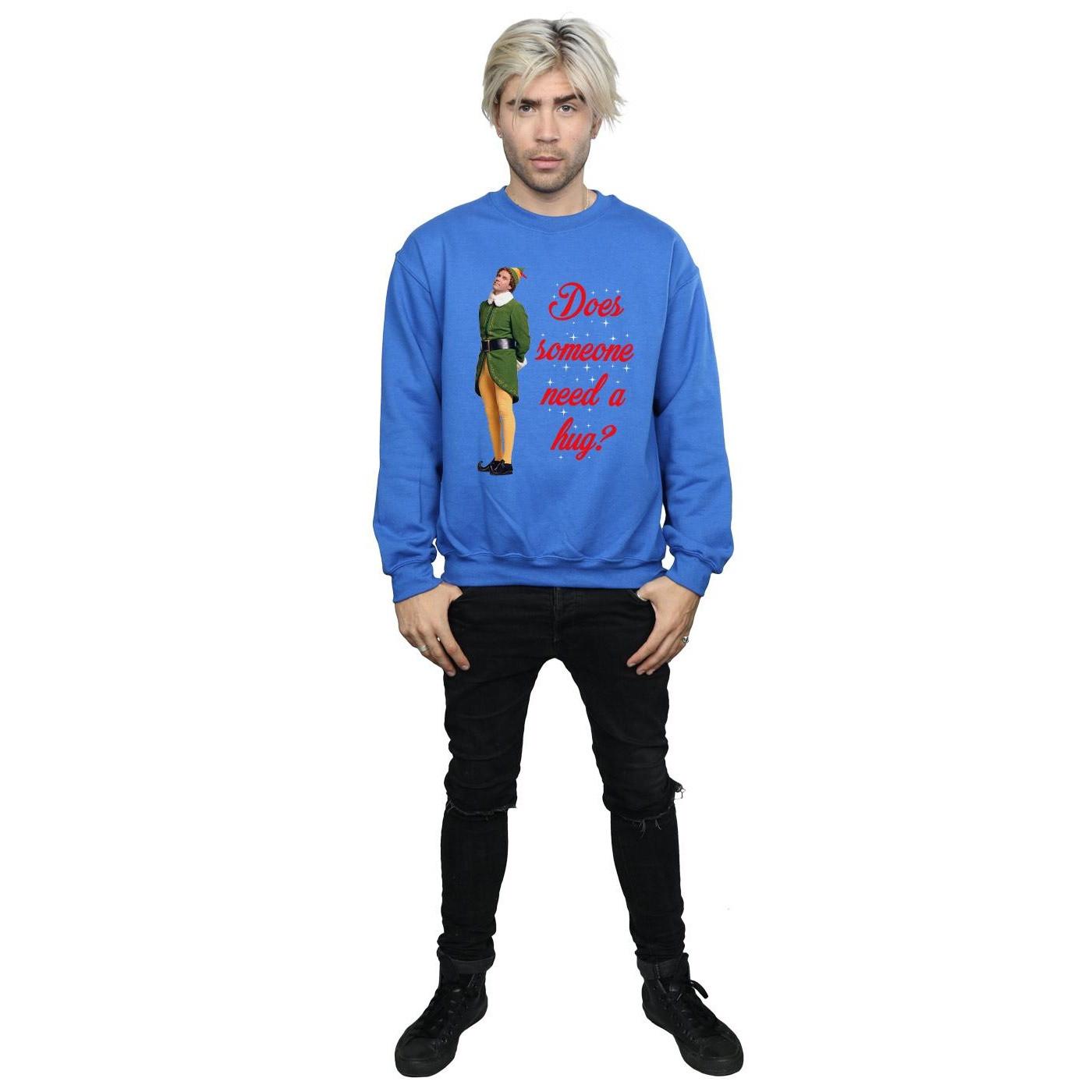 Elf Does Someone Need A Hug Sweatshirt  