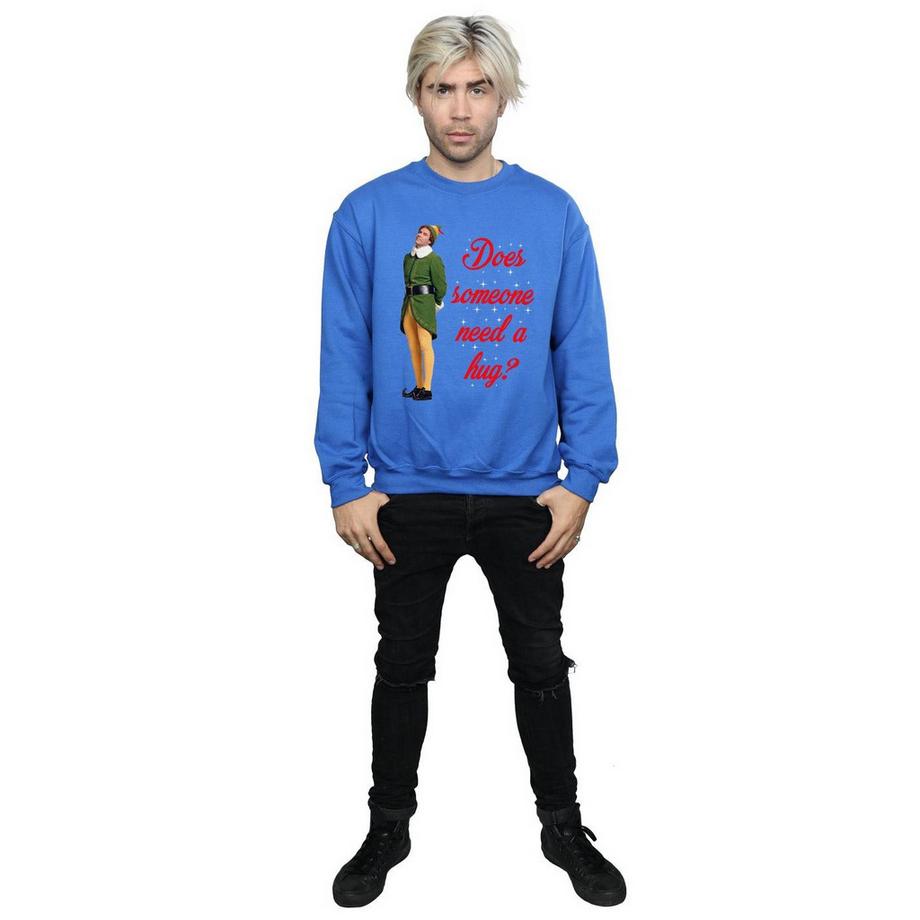 Elf Does Someone Need A Hug Sweatshirt  