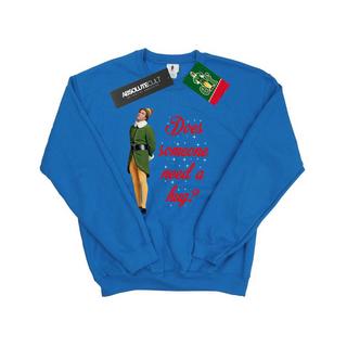 Elf Does Someone Need A Hug Sweatshirt  