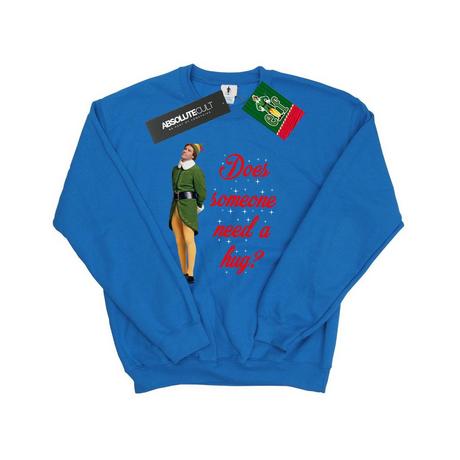 Elf Does Someone Need A Hug Sweatshirt  