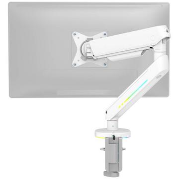 WA95 RGB Single 1fach Monitor-Tischhalterung 43,2 cm (17) - 81,3 cm (32) Weiß Neigbar, Schwenk