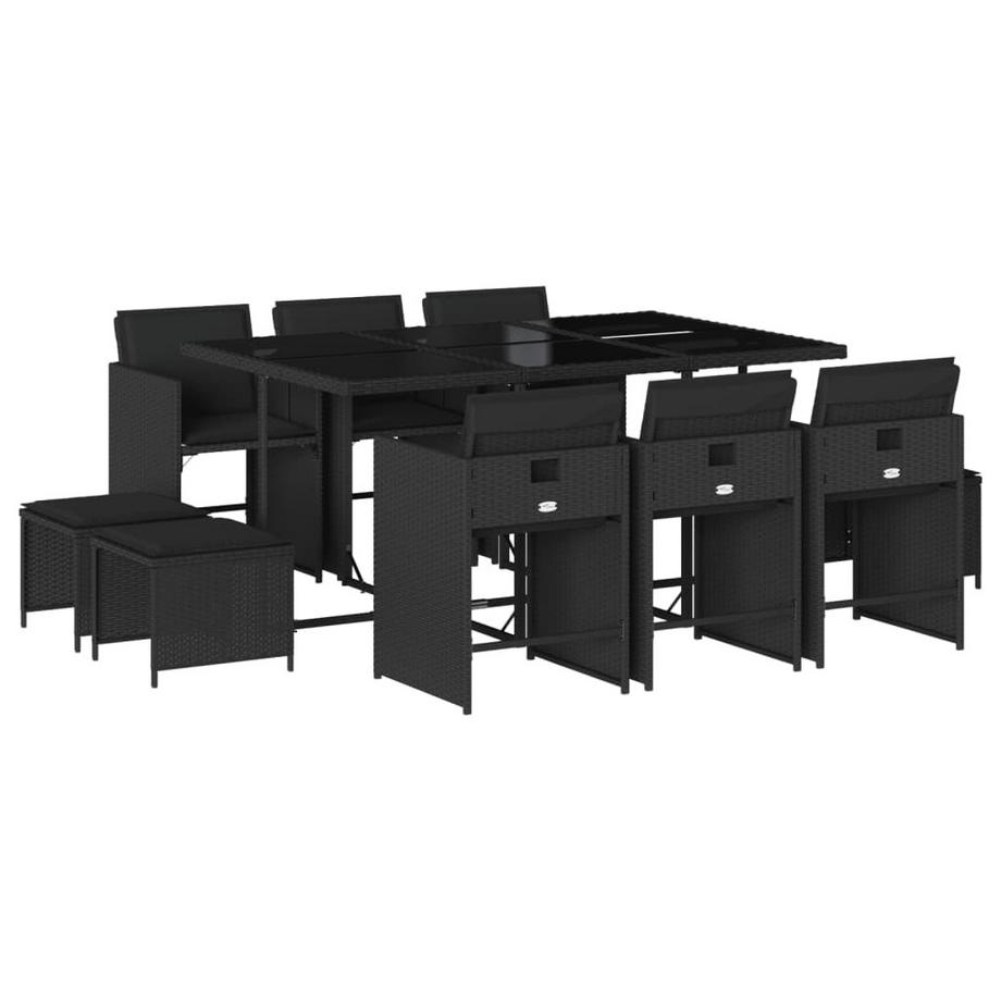 Garten essgruppe poly-rattan