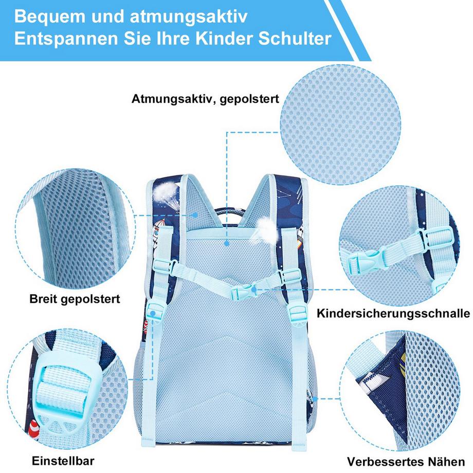 Only-bags.store Daypack Vorschulrucksack Schulrucksack  