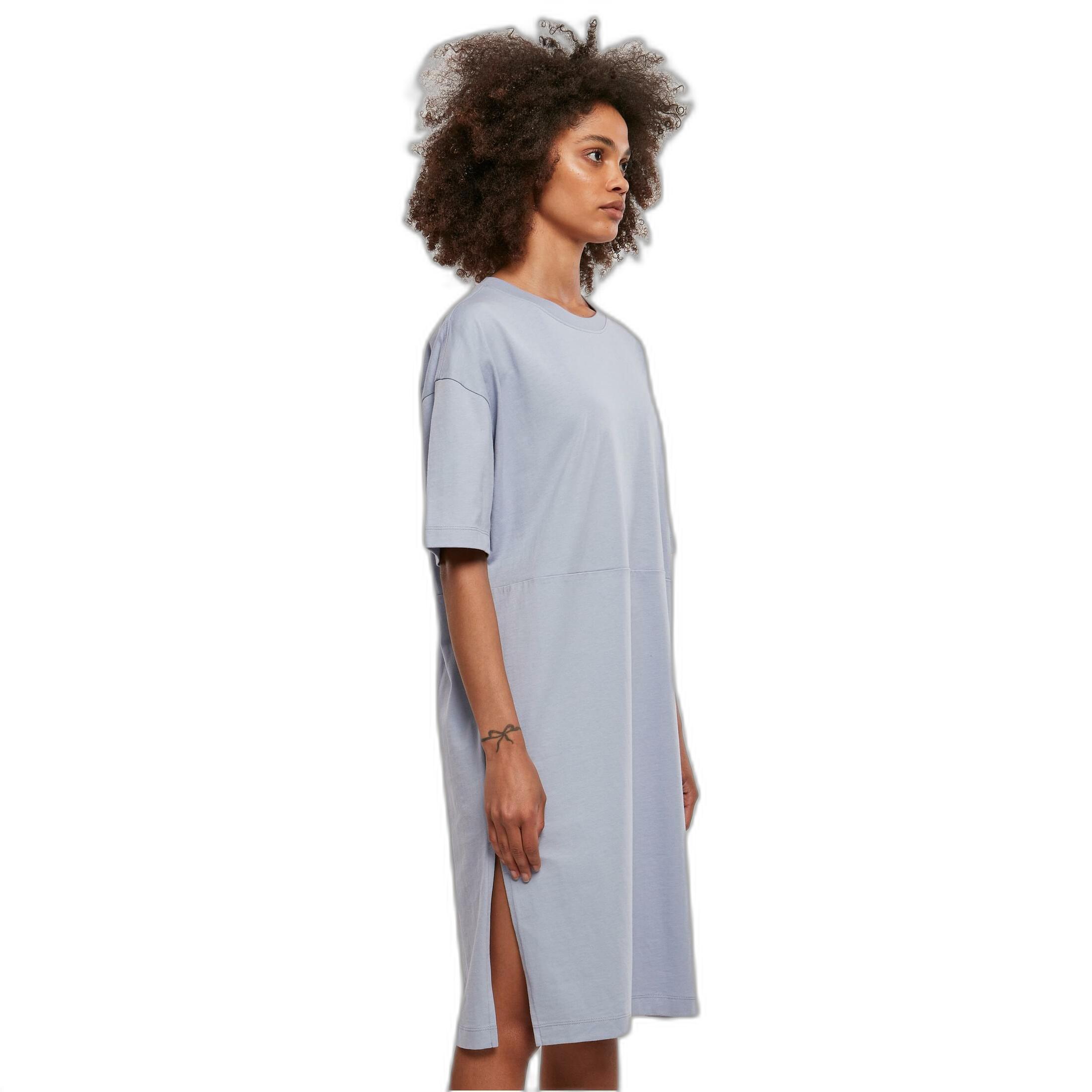 URBAN CLASSICS  t-shirt fendue organic oversized 