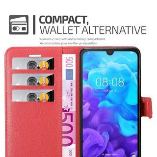 Cadorabo  Housse compatible avec Huawei Y5 2019 / Enjoy Play 8 / Honor 8S - Coque de protection avec fermeture magnétique, fonction de support et compartiment pour carte 