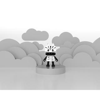 MOB  Dancing Animals speaker Zebra 