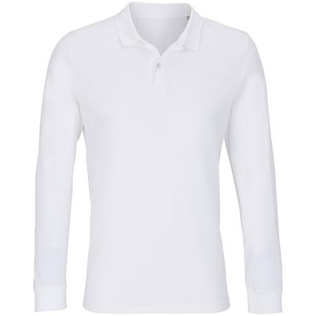 SOLS Planet Langarm Poloshirt  