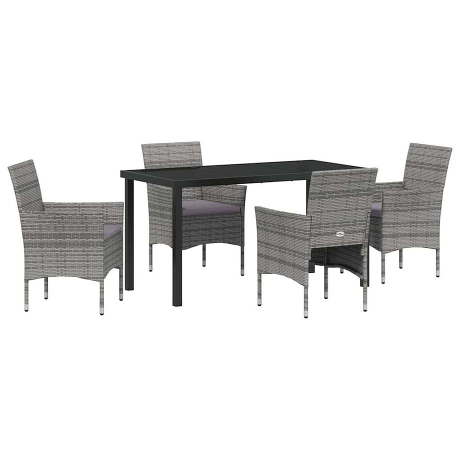 Ensemble de meubles de jardin poly rattan