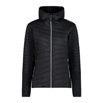 Hybridjacke mit Kapuze, Frau