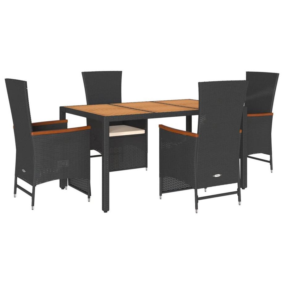 Garten essgruppe poly-rattan