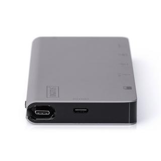 Digitus  Dock da viaggio multiporta USB Type-C™, 8 porte 