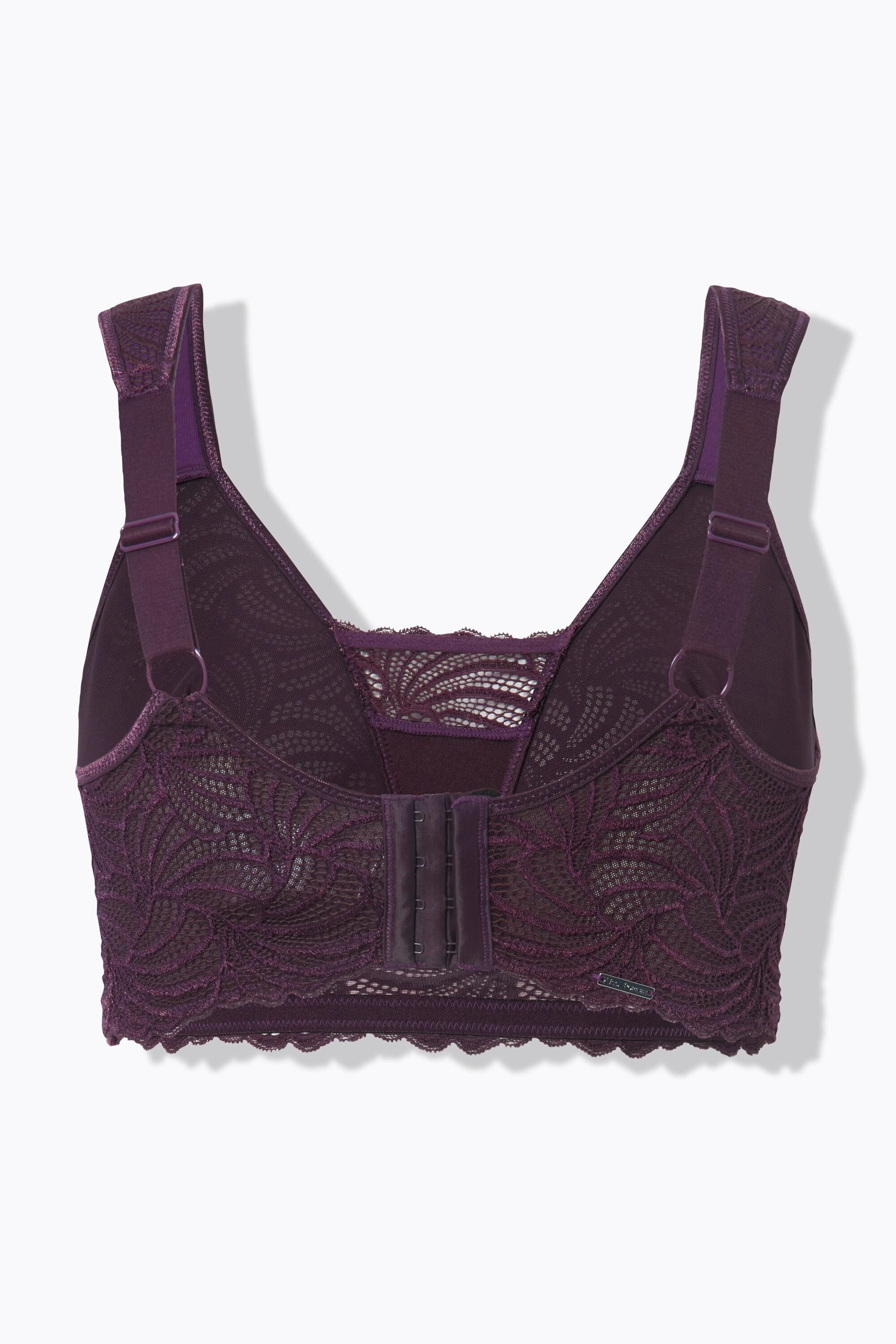 Ulla Popken Bralette in pizzo senza ferretto  